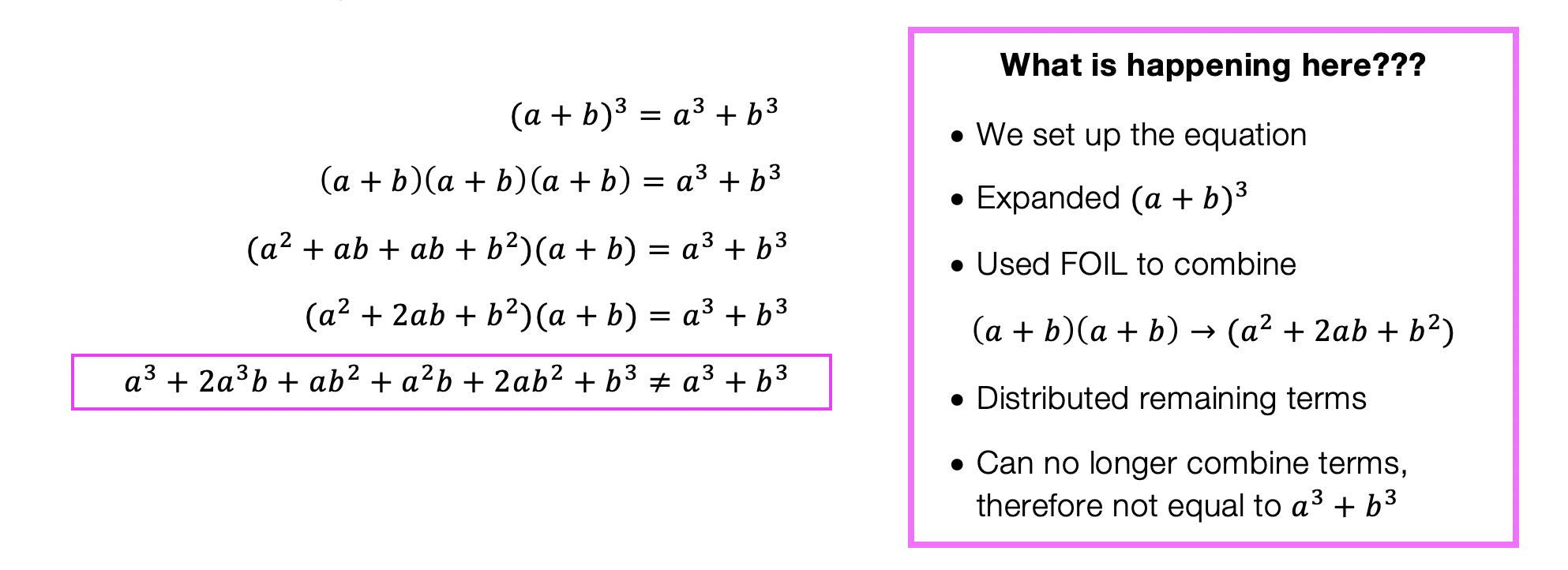 Binomial Cubic Expansion Algebra 2 Trig Mathsux 2