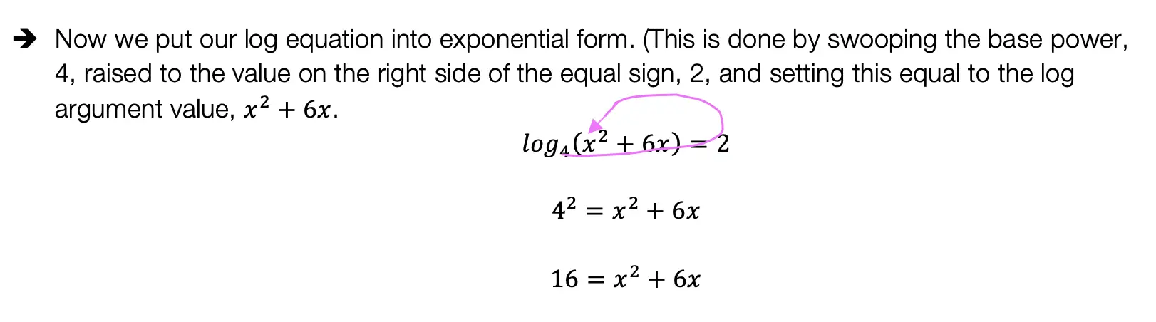 How to Solve Log Equations: Algebra 2/Trig. - Math Lessons