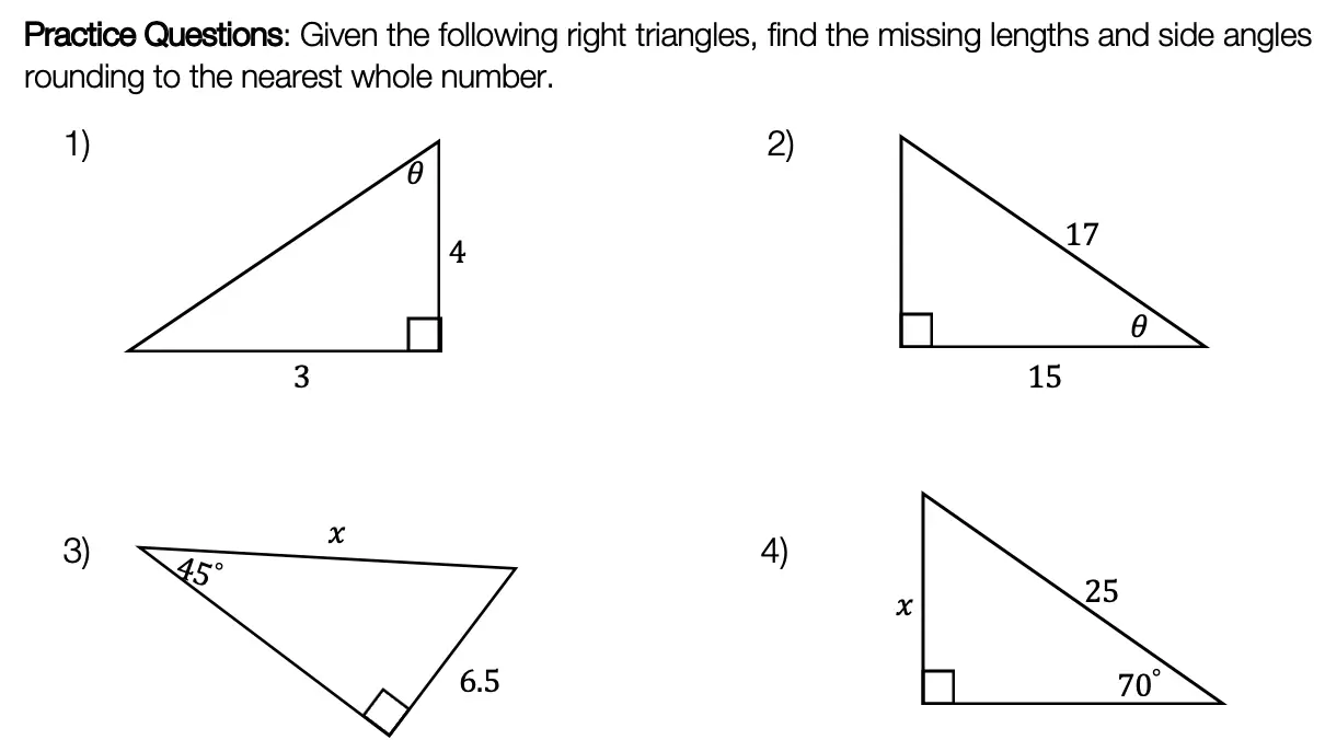 How to use SOH CAH TOA: Geometry - Math Lessons