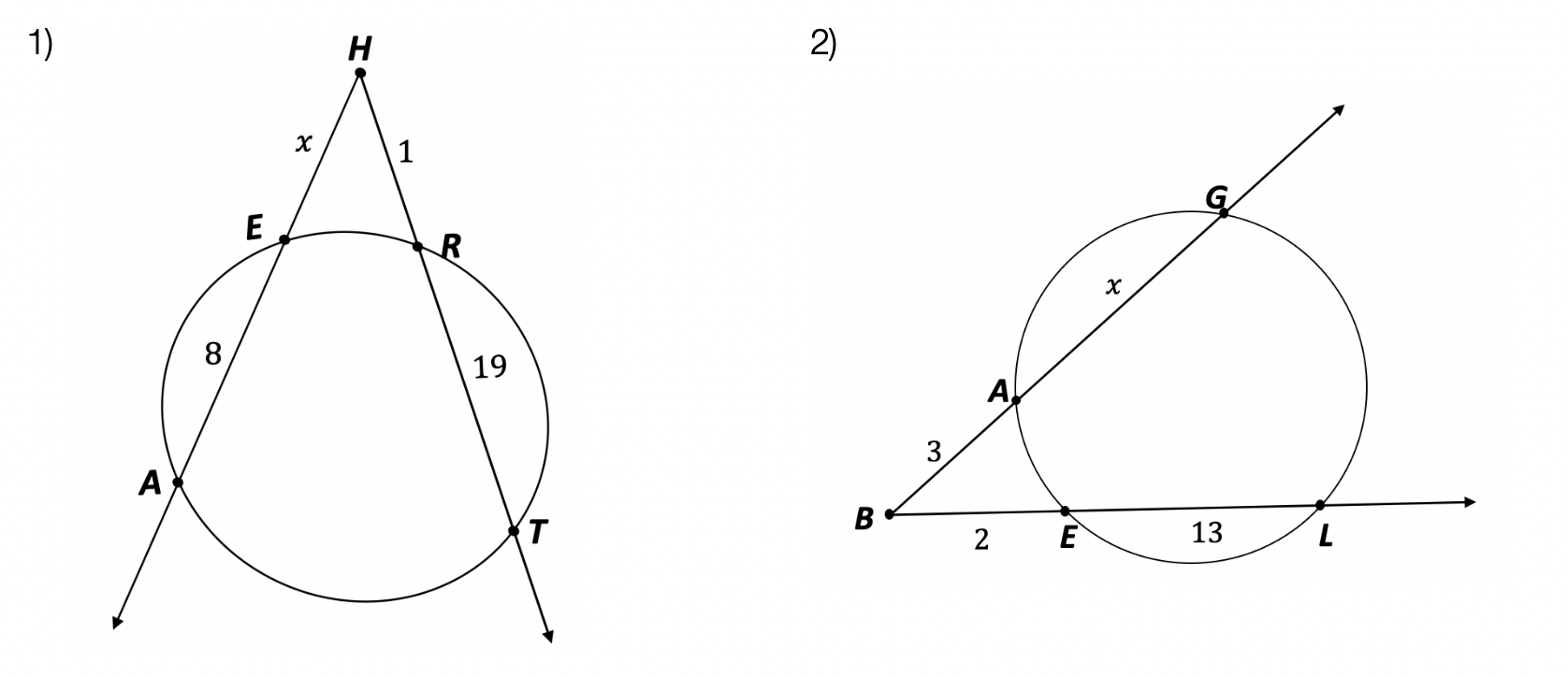 Intersecting Secants Theorem