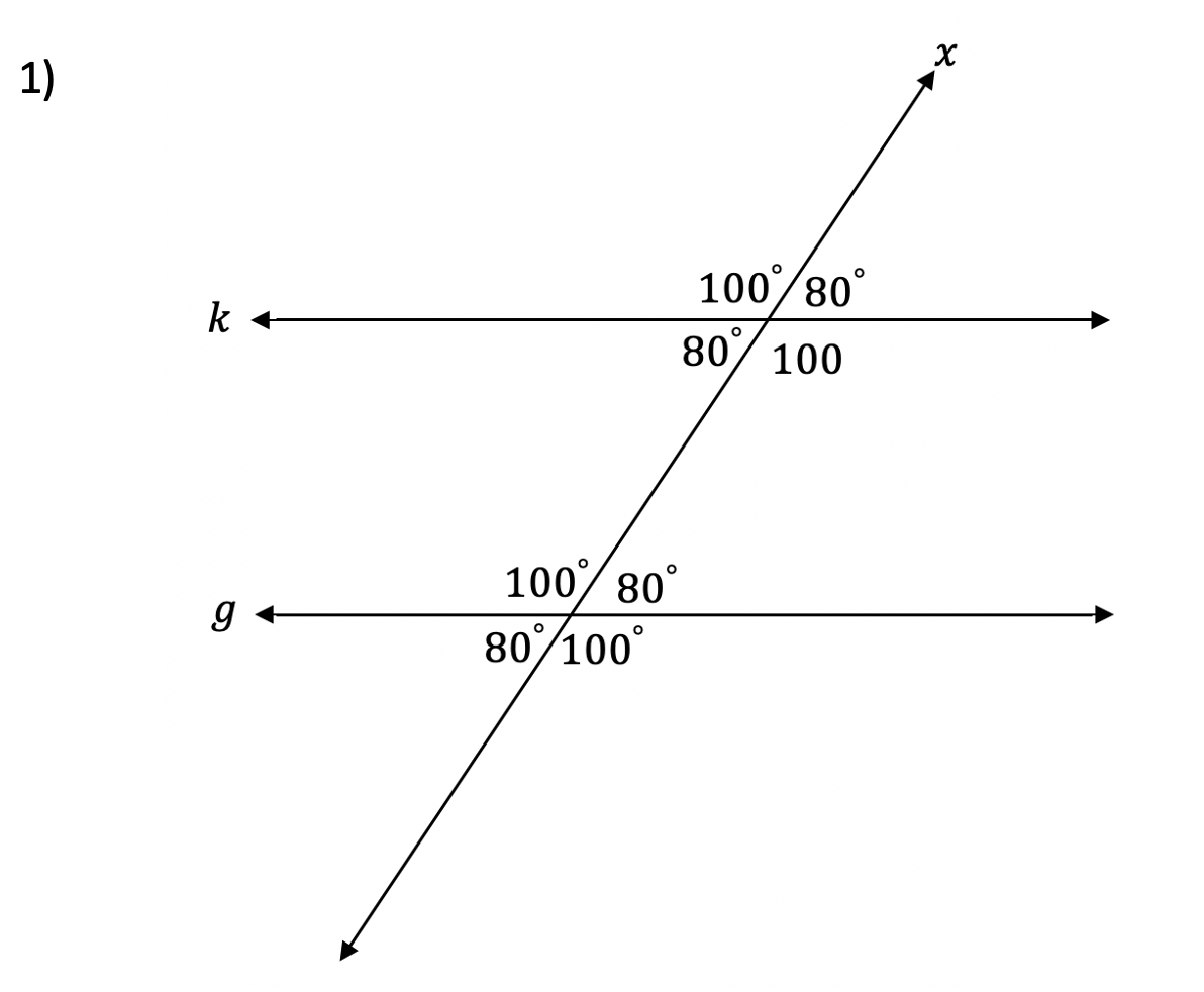 Transversals and parallel Lines