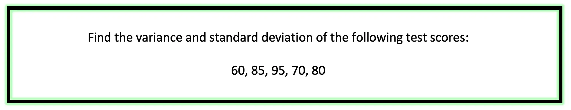 variance formula