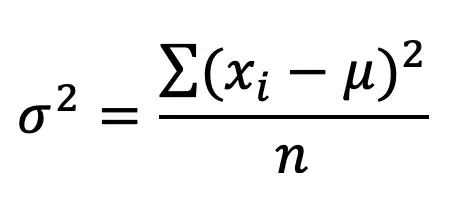 Variance and Standard Deviation