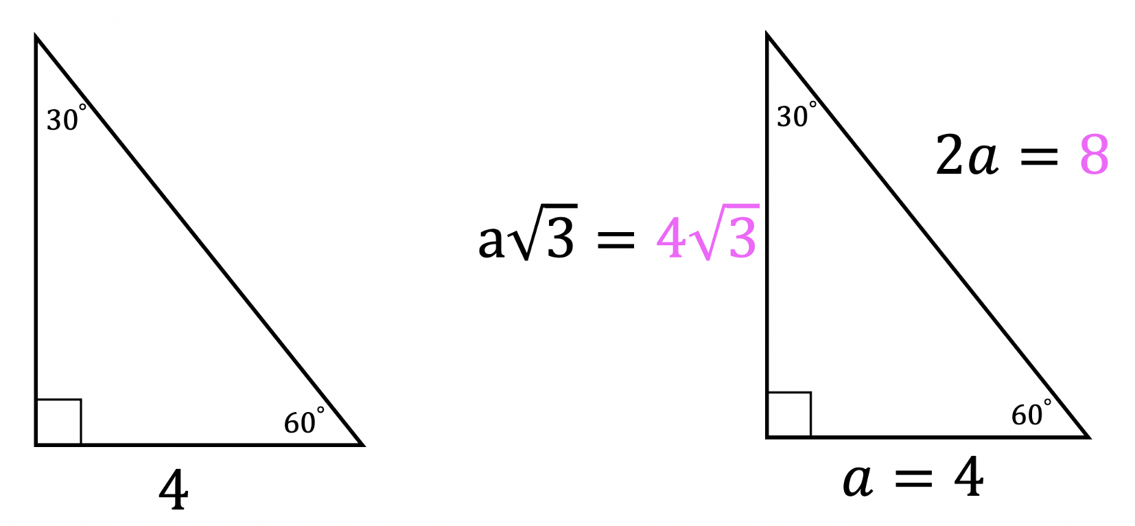 30 60 90 Triangle - Math Lessons