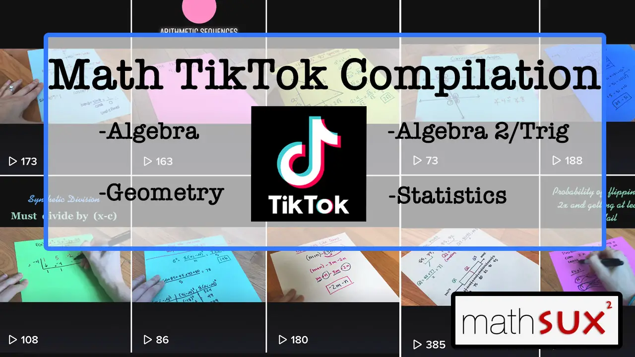 TikTok Math Video Compilations