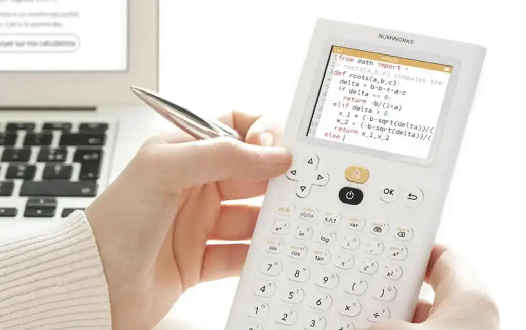 Getting started with the NumWorks graphing calculator 