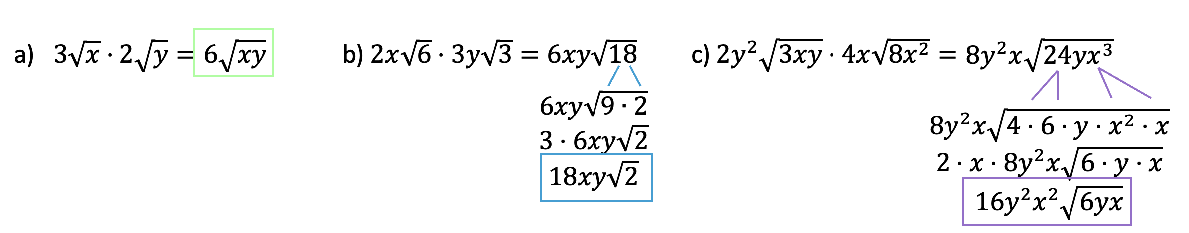 multiplying-radicals-expression-math-lessons