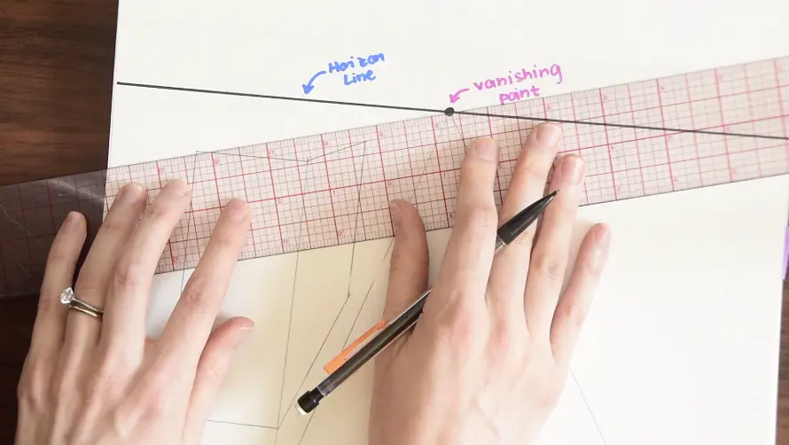 Math + Art Math Behind Perspective Drawing Math Lessons