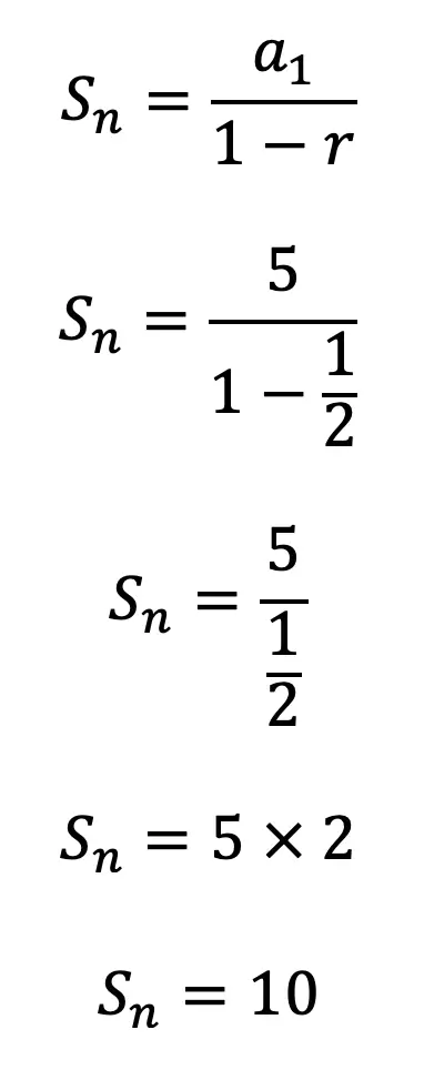 Sum of Infinite Geometric Sequence