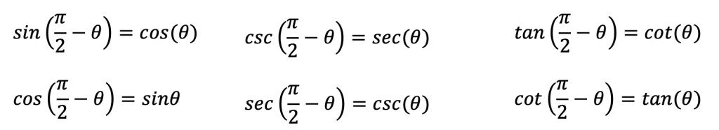 trigonometric identities