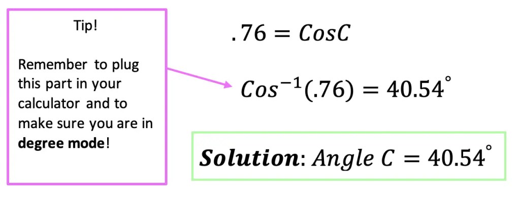 cosine